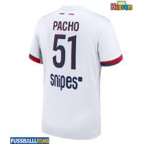 Paris Saint-Germain Willian Pacho #51 Auswärtstrikot 2025-26 Kurzarm